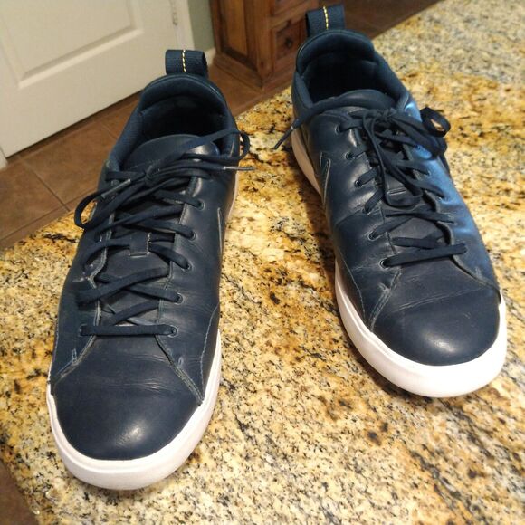 Nike Golf Course Classic Shoes Blue Leather Water Resistant 905232-400 Sz US 12 main image 11